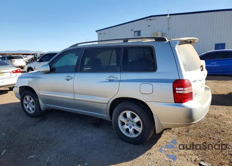 2002 Toyota Highlander Limited z USA, uszkodzony, nr VIN JTEGF21A520053288